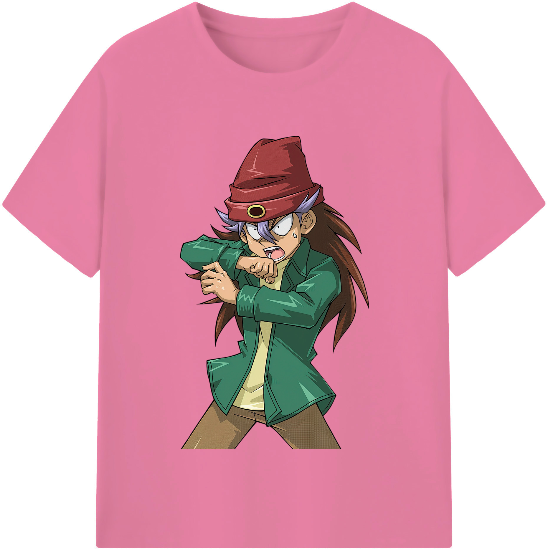 （画像用） 遊☆戯☆王 Yu-Gi-Oh! 綿100％半袖Tシャツ（フロントプリント）